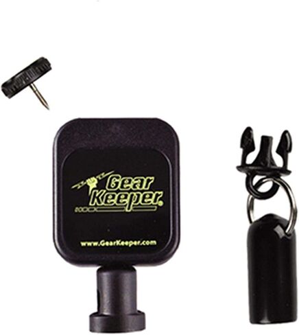 Gear Keeper Pencil/Pen Tether RT5-5605 Low Profile Retractable Lanyard with 3oz Tool Weight Limit - Threaded Stud Vest Mounted - 36" Spectra/Nylon Line Extension ANSI/ISEA 121 Compliant - USA Made in Saudi Arabia
