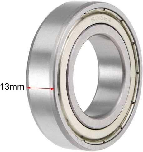 5pcs 6006ZZ 30x55x13mm 6006Z 6006 Deep Groove Ball Bearings Double Shielded Bearing Steel in Saudi Arabia