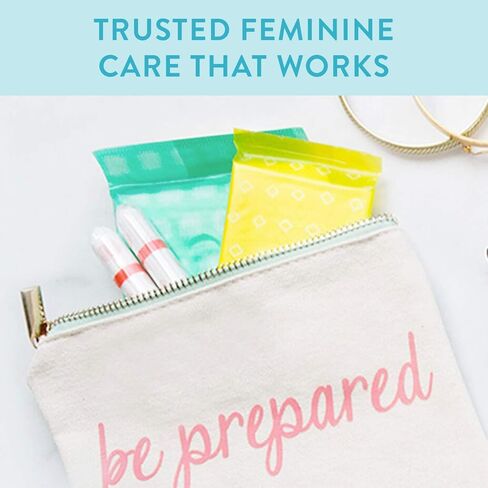 سدادات قطنية عضوية من شركة Honest Company مزودة بأداة تطبيق مضغوطة نباتية | سوبر | لا يسبب الحساسية وجيد التهوية | قطن عضوي معتمد من GOTS | منتجات النظافة النسائية | 16 عدد in Kuwait