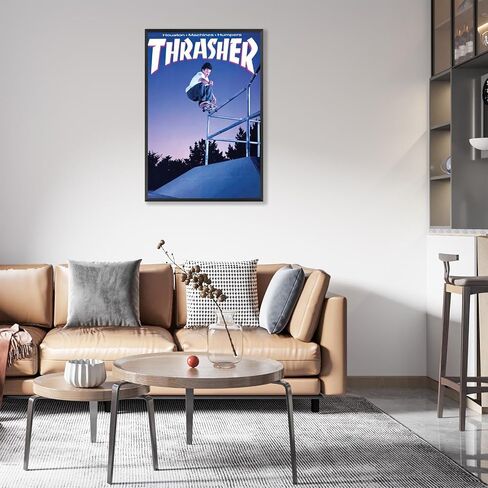 Magazine Cover Poster Room Decor Aesthetics Print Canvas Wall Art Skateboard Posters Teen Boys Wall Decor Gifts 16X24inch Unframed in Saudi Arabia