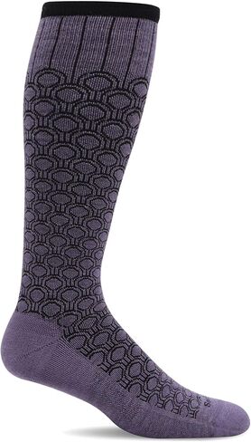 Sockwell Women's Deco Dot Moderate Graduated Compression Sock in Saudi Arabia