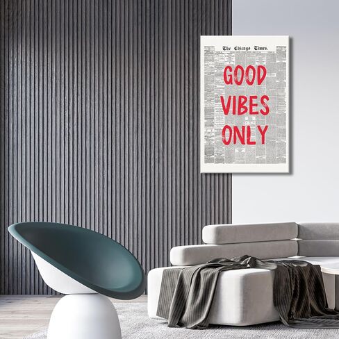 Retro Newspaper Posters Room Aesthetic Light Blue Preppy Canvas Wall Art Trendy Art Affirmation Quote Dream Until It's Your Reality Apartment Bedroom Decor 12x18inch Unframed in Saudi Arabia
