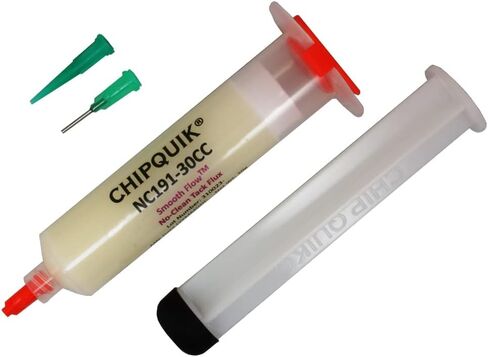 CHIP QUIK NC191 Smooth Flow Tack Flux No-Clean (30cc Syringe) in Saudi Arabia