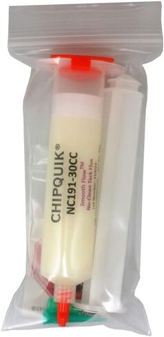 CHIP QUIK NC191 Smooth Flow Tack Flux No-Clean (30cc Syringe) in Saudi Arabia
