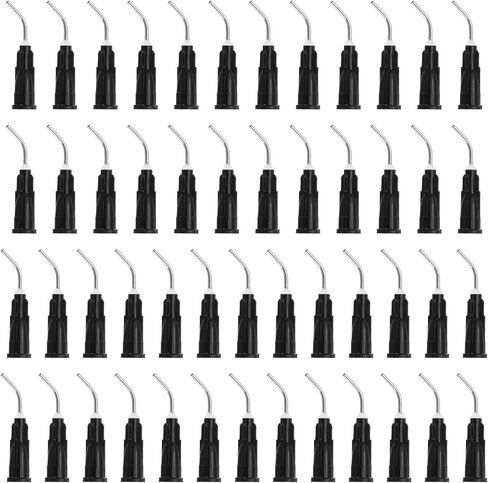 PATIKIL Blunt Tip Dispensing Needles with Bent Blunt Needle, 300 Pcs 0.4 Inch 18G Industrial Liquid Dispenser Needle with Lure Lock for Refilling Liquid Ink Adhesive Glue in Saudi Arabia