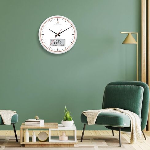 Azan Clock, LED Muslim Prayer Clock, Athan Wall Clock, Read Home/Office/Mosque Digital Azan Clock for Home Decor in Kuwait