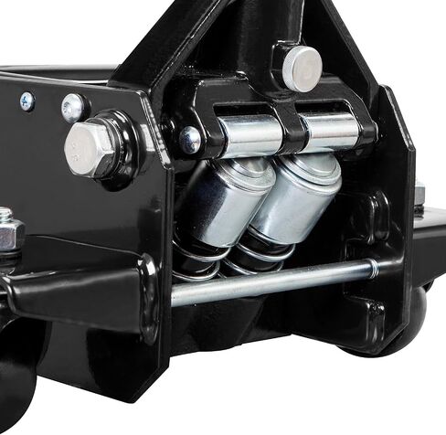 Torin Low Profile Hydraulic Floor Jack with Dual Quick Lift Pump, 4 Ton (8,000 lb) Capacity, Black in Saudi Arabia