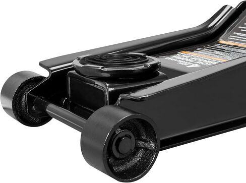Torin Low Profile Hydraulic Floor Jack with Dual Quick Lift Pump, 4 Ton (8,000 lb) Capacity, Black in Saudi Arabia