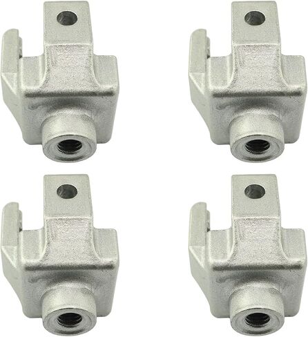 4PCS Aluminum Profile Universal Caster Foot Cup Fixing Seat 3030 M8 Ground Foot Connector Used for Fixing Foot Cups or Wheels on Aluminum Profile Groove Surface in Saudi Arabia