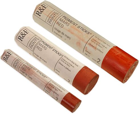 R&F Oil Pigment Stick, 1.28 Fl Oz (Pack of 1), Titanium-Zinc White in Kuwait