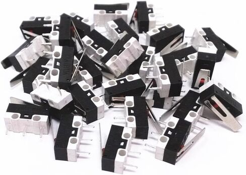Honbay 30pcs AC 1A 125V 3Pin SPDT Limit Micro Switch Long Hinge Lever for Arduino in Saudi Arabia