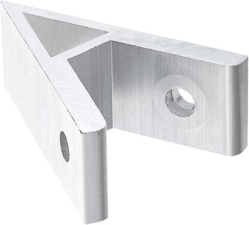 uxcell 6Pcs 45 Degree Angle Aluminum Profile Corner Brackets, Corner Brace Joint Connectors for 4040 Series (Silver Tone) in Saudi Arabia