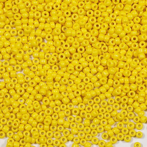 خرز بذور فضفاضة بلون أسود غير شفاف من BALABEAD حوالي 4000 قطعة في صندوق 8/0 خرز بذور حرفية زجاجية لصنع المجوهرات، فتحة 0.7 مم (أسود) in Kuwait