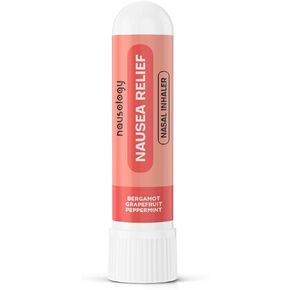 Nausology Aromatherapy Nasal Inhaler - Essential Oil & Isopropyl Alcohol Blend, 100% Pure Essential Oil Aromatherapy, Support for Quease - Single(Ginger)
