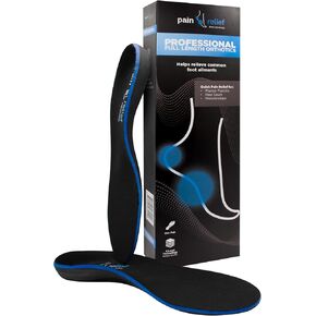Full Length Orthotics for Quick Relief - Plantar Fasciitis, Heel Spurs and Metatarsalgia - Men's 8-8.5/ Women's 10-10.5