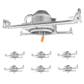12 Pack 4 Inch Recessed Lighting Housing, 2024 Version IC Rated & Air Tight Can Light Housing New Construction, Recessed Retrofit Downlight Housing, TP24 Connector, ETL Listed