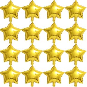 50pcs Silver Moon and Star Balloons,36"Moon Foil Balloons 18"10" Star Foil Balloons Four Pointed Star Balloon Mylar Balloon for Baby Shower Christmas Wedding Birthday Party