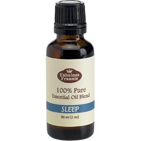 Fabulous Frannie Sleep Pure Essential Oil Blend 30ml made with Undiluted, Therapeutic Chamomile, Marjoram, Bulgarian Lavender and Vetiver