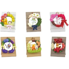 Re-Ment Pokémon Wreath Collection Happiness Wreath Box Product, 6 Types in Total, 6 Pieces