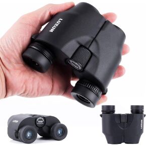 LUXUN 10x50 Binoculars for Adults, HD Compact Binocular with Low Light Night Vision, Powerful Waterproof Binoculars for Hunting Bird Watching and Concerts