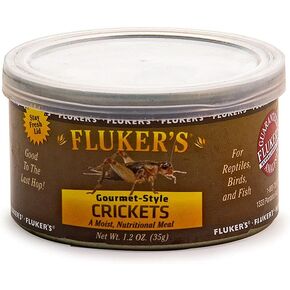 Fluker's Gourmet-Style Canned Small Dubia Roaches Reptile Food - 1.2oz