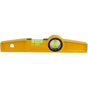 Spirit Level 10Inch Magnetic Box Level Level,2-Different Bubble 90°/180°Measuring Shock Resistant Level, 250x50x22mm