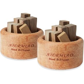 Fragrance Wooden Diffuser Woodpile Essential Oil Diffuser Aromatherapy Fragrant Wood for Car Home Office Decoration (1)
