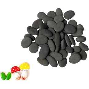 3LB Tiny Painting Rocks DIY Rocks for Painting Detail-Painting Smooth Surface Stones,Arts,Crafts Garden,About 350-400PCS 0.5 to 1.0 inches ，Hand Picked for Painting Rocks