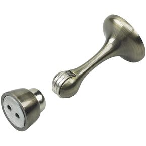 Richelieu Hardware 67ABR Onward 3-in (76.2 mm) Magnetic Door Stop, Antique Brass
