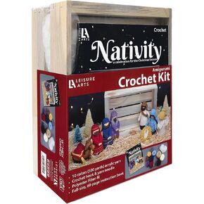 Leisure Arts - Crochet Kit, Pudgies Olive The Octopus, 3", Crochet kit for Beginners, Complete Crochet kit, Animal Crochet Kits, Crochet Animal kit, DIY amigurumi Crochet Kits in Kuwait