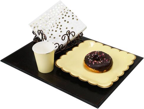 Pink Gold Paper Cups with Metallic Gold Border Disposable Paper Cups 9oz for Wedding,Party and Cocktail,40 pcs in Saudi Arabia