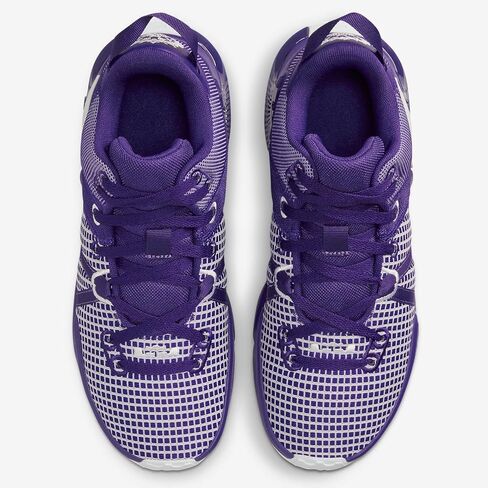 NIKE Lebron Witness 7 (Team) Basketball Shoes (DZ3299-500, Court Purple/Court Purple/White) Size 10 in Saudi Arabia