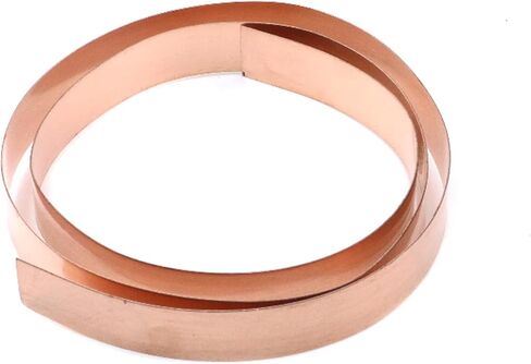 Copper Sheet 1m Length Copper Foil Sheet 0.6mm Thickness, 20mm Width Copper Roll in Kuwait