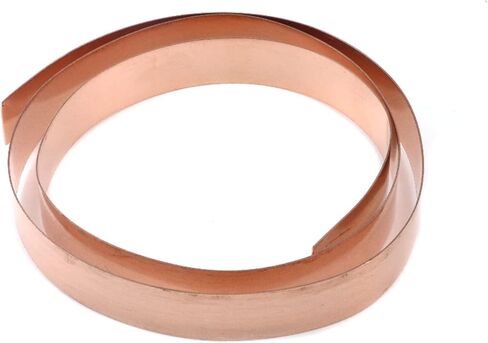Copper Sheet 1m Length Copper Foil Sheet 0.6mm Thickness, 20mm Width Copper Roll in Kuwait