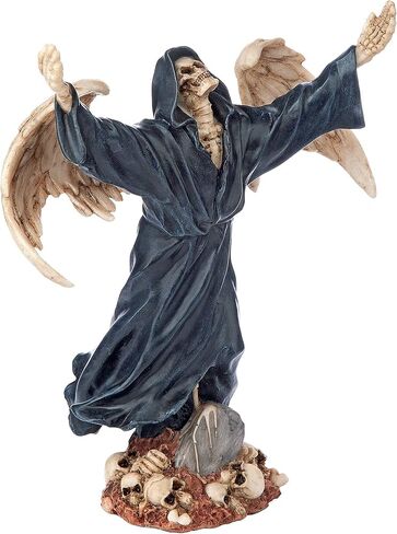 Design Toscano JQ9369 Grim Reaper Dark Passage Gothic Statue, 11 Inch, full color in Saudi Arabia