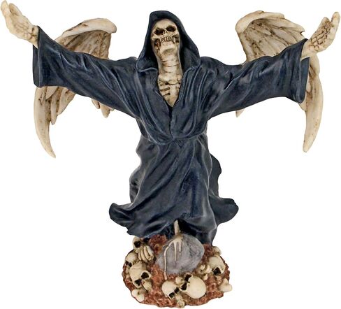 Design Toscano JQ9369 Grim Reaper Dark Passage Gothic Statue, 11 Inch, full color in Saudi Arabia