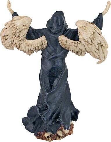 Design Toscano JQ9369 Grim Reaper Dark Passage Gothic Statue, 11 Inch, full color in Saudi Arabia
