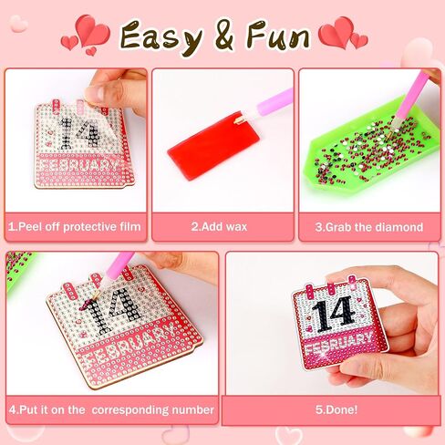 UPINS St Patrick Diamond Art Painting Magnets, 22Pcs Refrigerator Magnets Diamond Art Painting Kits St Patrick Magnets Sticker Diamond Art Craft Kits for Fridge Whiteboards Car Mailbox Decor in Saudi Arabia