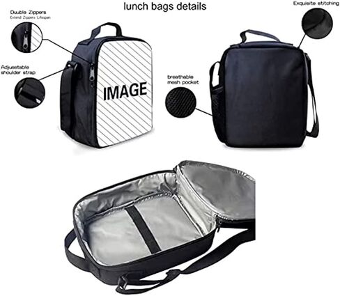 Backpack for Kids Girls Boys Elementary School Bag 3 Piece Set with Lunch Box and Pencil Case in Saudi Arabia