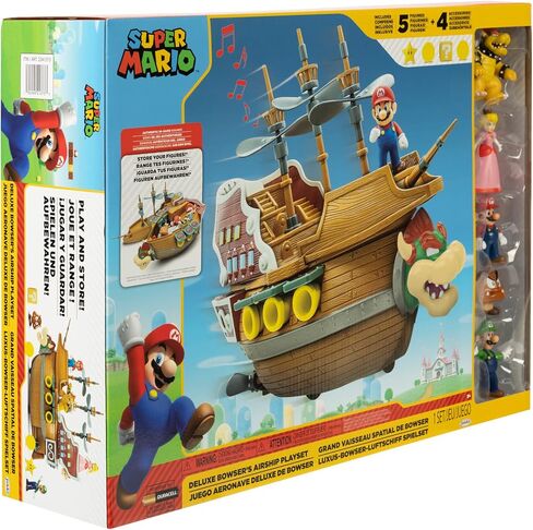 Nintendo Super Mario Deluxe Playset - Bowser Ship in Saudi Arabia