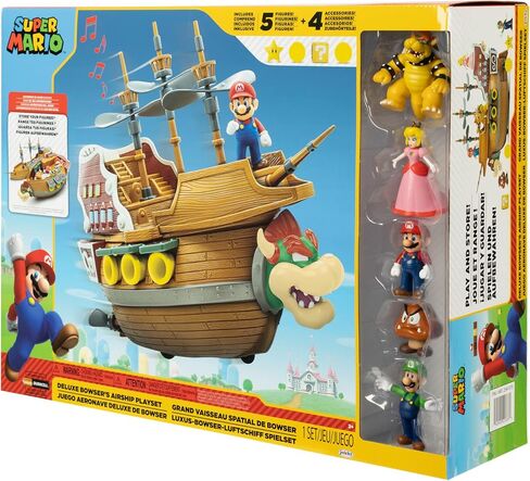 Nintendo Super Mario Deluxe Playset - Bowser Ship in Saudi Arabia
