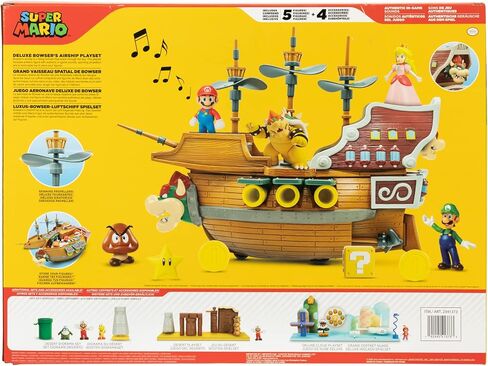 Nintendo Super Mario Deluxe Playset - Bowser Ship in Saudi Arabia