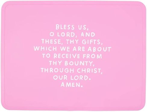 Be A Heart Silicone Placemats for Kids and Toddlers, BPA-Free Non-Slip Baby Placemat, Baby Baptism Gift in Saudi Arabia