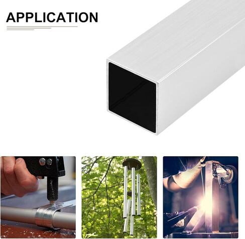 15mmx15mmx1mmx300mm (Width x Wall Thickness x Length) Square Tube - 3Pack - Good for Industrial Housing Construction - 6063 Aluminum Square Tubing in Saudi Arabia