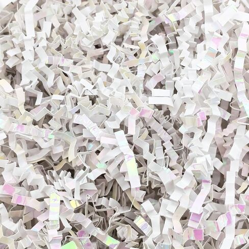 Keoferlo Gold Crinkle Paper Filler Shredded Filler 1/2 LB Gift Box Stuffing Easter Cut Paper Baskets Grass for Shipping Boxes Decorations Wrappings in Kuwait