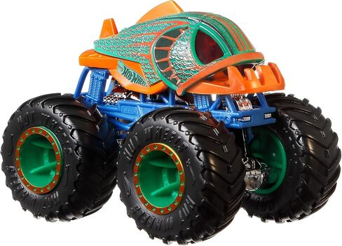 Hot Wheels Monster Trucks Toy Truck 12-Pack, Set of 12 Die-Cast 1:64 Scale Vehicles, For Kids & Collectors (Styles May Vary) (Amazon Exclusive) in Saudi Arabia