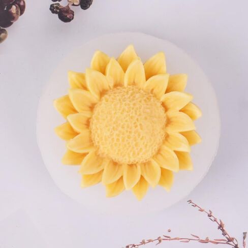 Duawenki Lily Listing Shape Car Freshie Silicone Mold for Making Soap Aroma Beads Car Freshie Candle Pendant Resin in Kuwait