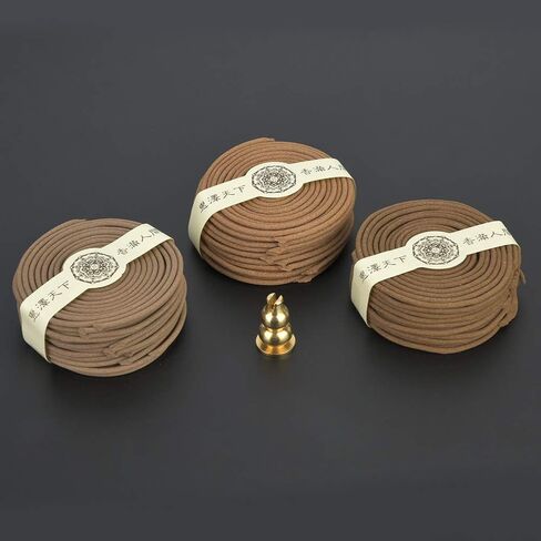 Three Flavor 4-Hours Coil Agilawood/Sandalwood/Wormwood Incense Coil Incense with Gift Package for Mind Happy in Saudi Arabia