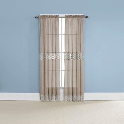 RENAISSANCE HOME FASHION Lillian MACRAMÉ Bands، 55 بوصة × 63 بوصة، كتان، 55 بوصة × 63 بوصة | لوحة in Kuwait