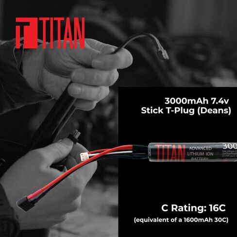 Titan 3000mAh 7.4v Stick Tamiya in Saudi Arabia
